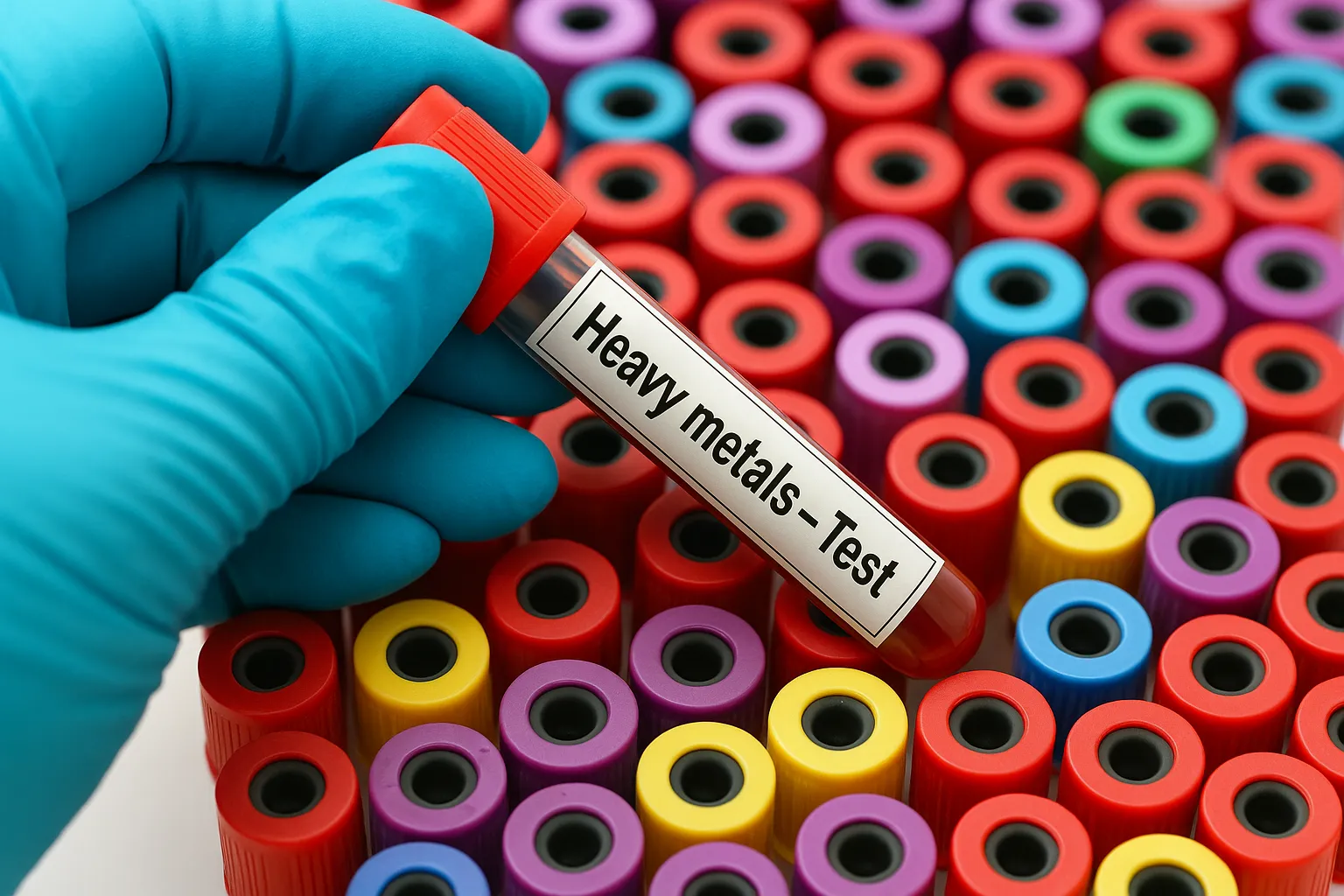 heavy metals testing vials